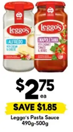 Drakes Leggo's Pasta Sauce offer