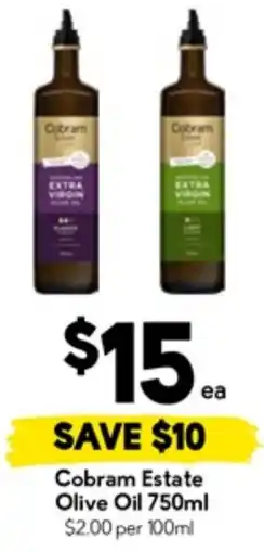 Drakes Cobram Estate Olive Oil offer