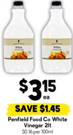 Drakes Penfield Food Co White Vinegar offer