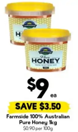 Drakes Farmside 100% Australian Pure Honey offer