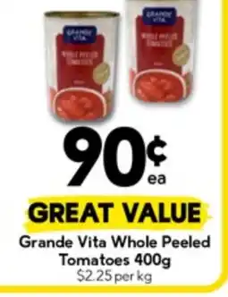 Drakes Grande Vita Whole Peeled Tomatoes offer