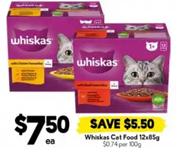 Drakes Whiskas Cat Food offer
