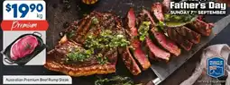 Foodland Australian premium beef rump steak offer