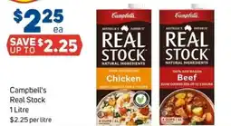 Foodland Campbell's Real Stock offer
