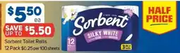 Foodland Sorbent Toilet Rolls 12 Pack offer