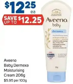 Foodland Aveeno Baby Dermexa Moisturising Cream offer