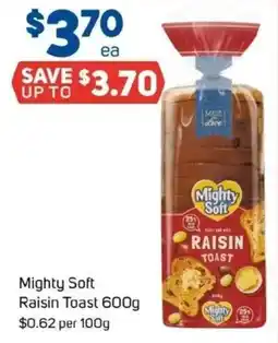 Foodland Mighty Soft Raisin Toast offer