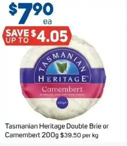 Foodland Tasmanian heritage double brie or camembert offer