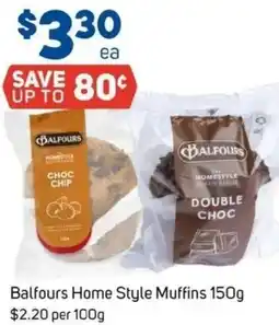 Foodland Balfours Home Style Muffins offer
