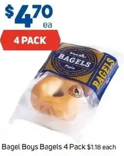 Foodland Bagel Boys Bagels offer