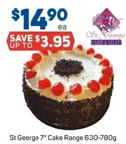 Foodland St george 7" cake range offer