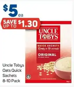 Foodland Uncle Tobys Oats Quick offer