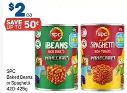 Foodland Spc baked beans or spaghetti offer