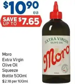 Foodland Moro Extra Virgin Olive Oil Squeeze Bottle offer