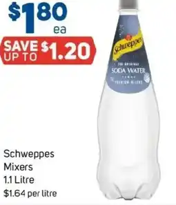 Foodland Schweppes Mixers offer