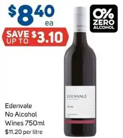 Foodland Edenvale No Alcohol Wines offer