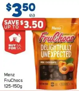 Foodland Menz FruChocs offer