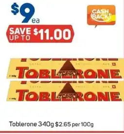 Foodland Toblerone offer