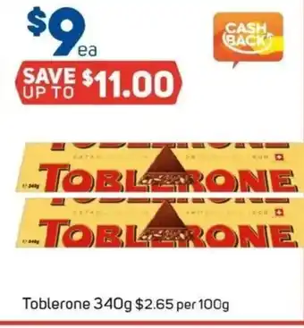 Foodland Toblerone offer