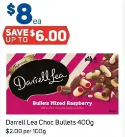Foodland Darrell Lea Choc Bullets offer