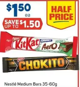 Foodland Nestlé Medium Bars offer