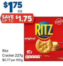 Foodland Ritz Cracker offer