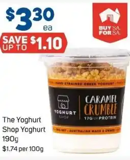 Foodland The Yoghurt Shop Yoghurt offer
