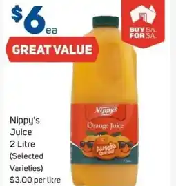 Foodland Nippy's Orange Juice offer