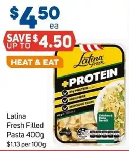 Foodland Latina Fresh Filled Pasta offer