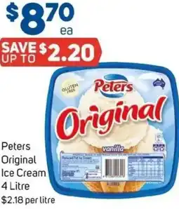Foodland Peters Original Ice Cream offer