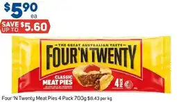 Foodland Four 'N Twenty Meat Pies offer