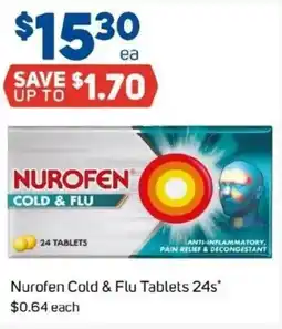 Foodland Nurofen Cold & Flu Tablets offer