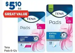 Foodland Tena Pads offer