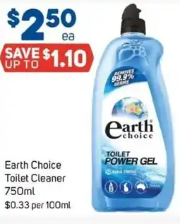 Foodland Earth Choice Toilet Cleaner offer