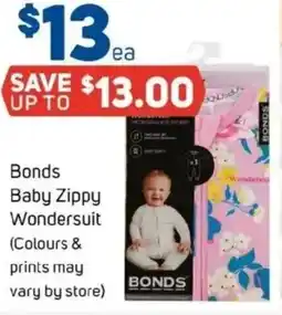 Foodland Bonds Baby Zippy Wondersuit offer