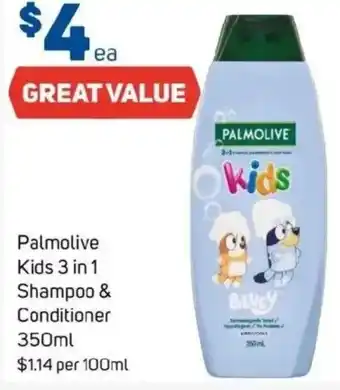 Foodland Palmolive kids 3 in 1 shampoo & conditioner offer