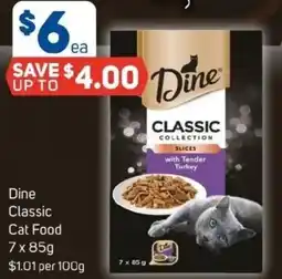 Foodland Dine Classic Cat Food offer
