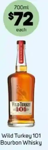 Foodland Wild Turkey 101 Bourbon Whisky offer
