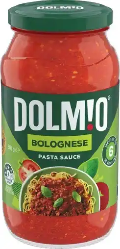 IGA Dolmio Pasta Sauce 490‑500g Selected Varieties offer