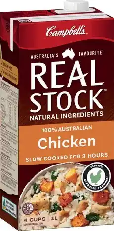 IGA Campbell’s Real Stock 1 Litre Selected Varieties offer