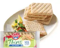 IGA Tip Top Sandwich or Burger Thins 204‑240g Selected Varieties offer