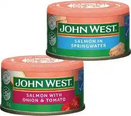 IGA John West Salmon 95g Selected Varieties offer