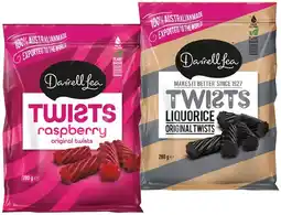 IGA Darrell Lea Liquorice Share Pack 200‑280g Selected Varieties offer