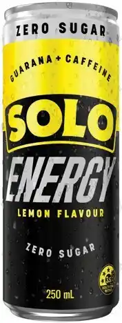 IGA Solo Energy Drink 250mL Selected Varieties offer