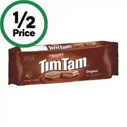 Woolworths Arnott’s Tim Tam Chocolate Biscuits 165-200g – Excludes Arnott’s Tim Tam Deluxe 175g offer
