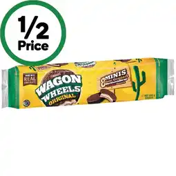 Woolworths Arnott’s Wagon Wheels Original Mini Chocolate Biscuits 190g offer