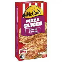 Woolworths McCain Pizza Slices 600g – From the Freezer offer