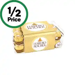 Woolworths Ferrero Rocher 375g Pk 30 offer