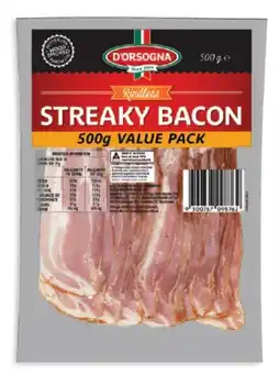 IGA D’Orsogna Premium Streaky Bacon 500g offer