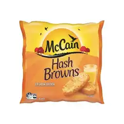 Woolworths McCain Hash Browns 750g offer